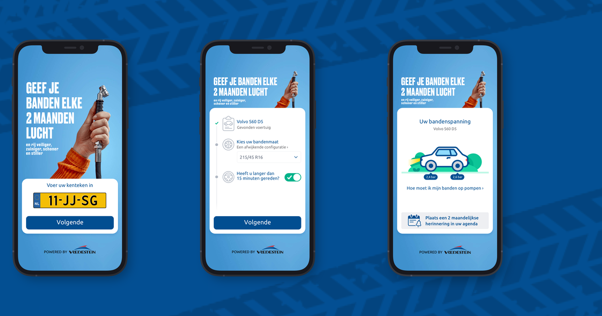 Tire Pressure App helps reduce your CO2 emissions